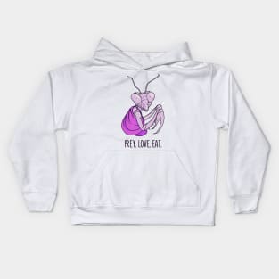 Prey. Love. Eat. Kids Hoodie